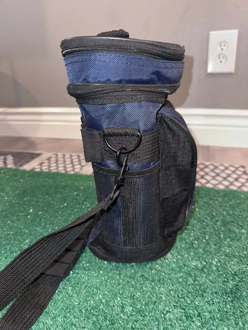 Michelob Ultra Cooler Bag Blue Black Insulated Soft Sided Strap